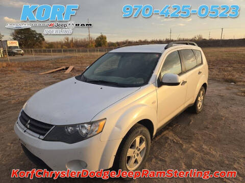 2007 Mitsubishi Outlander for sale at Tony Peckham @ Korf Motors in Sterling CO