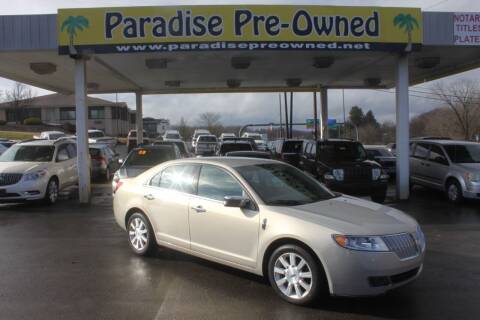 2010 Lincoln MKZ for sale at Paradise Pre-Owned Inc in New Castle PA