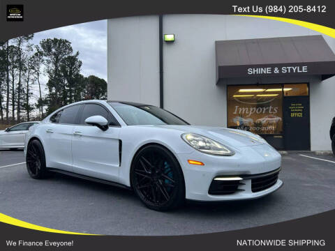 2018 Porsche Panamera for sale at Shine & Style Imports LLC in Raleigh NC