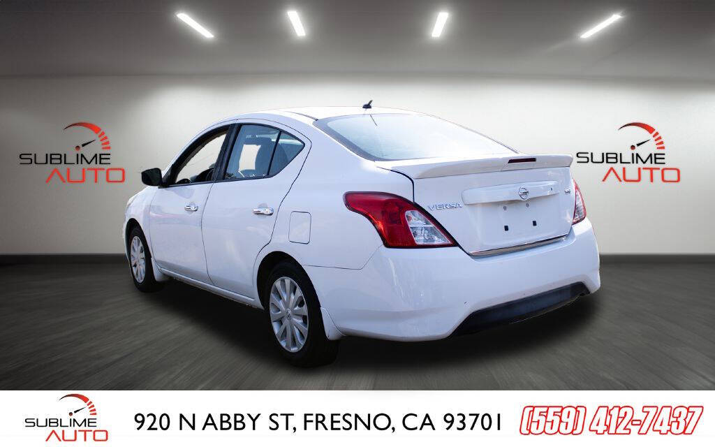 2017 Nissan Versa for sale at SUBLIME AUTO in Fresno, CA