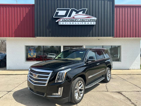 2016 Cadillac Escalade for sale at Davison Motorsports in Holly MI