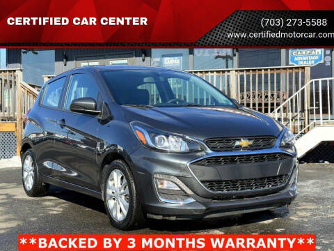 2020 Chevrolet Spark for sale at CERTIFIED CAR CENTER in Fairfax VA