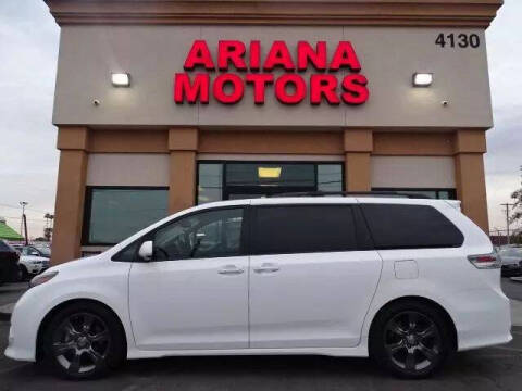 2015 Toyota Sienna for sale at Ariana Motors in Las Vegas NV