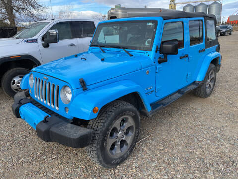 2018 Jeep Wrangler JK Unlimited for sale at Truck Buyers in Magrath AB