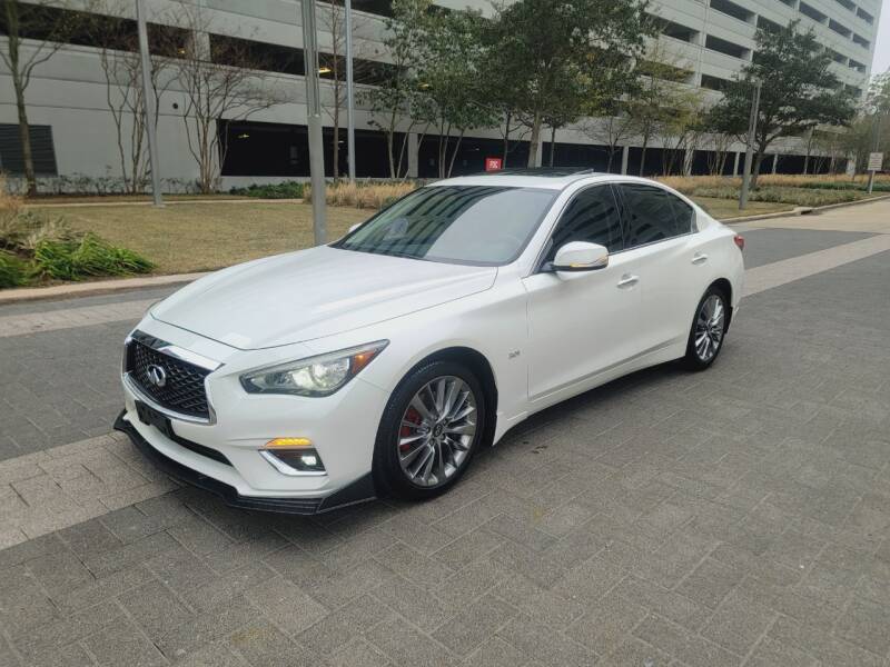 2019 Infiniti Q50 for sale at MOTORSPORTS IMPORTS in Houston TX