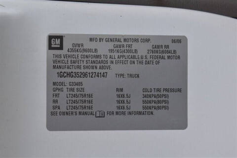 2006 Chevrolet Express 3500