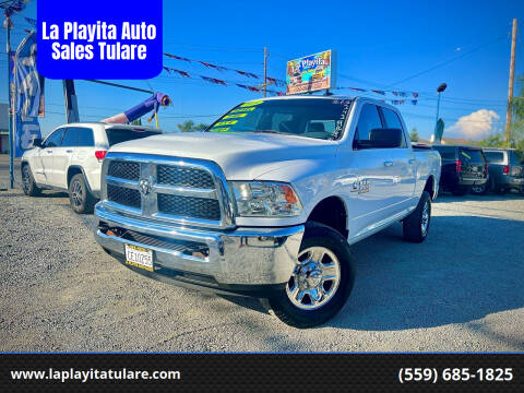 2016 RAM 2500 for sale at La Playita Auto Sales Tulare in Tulare CA