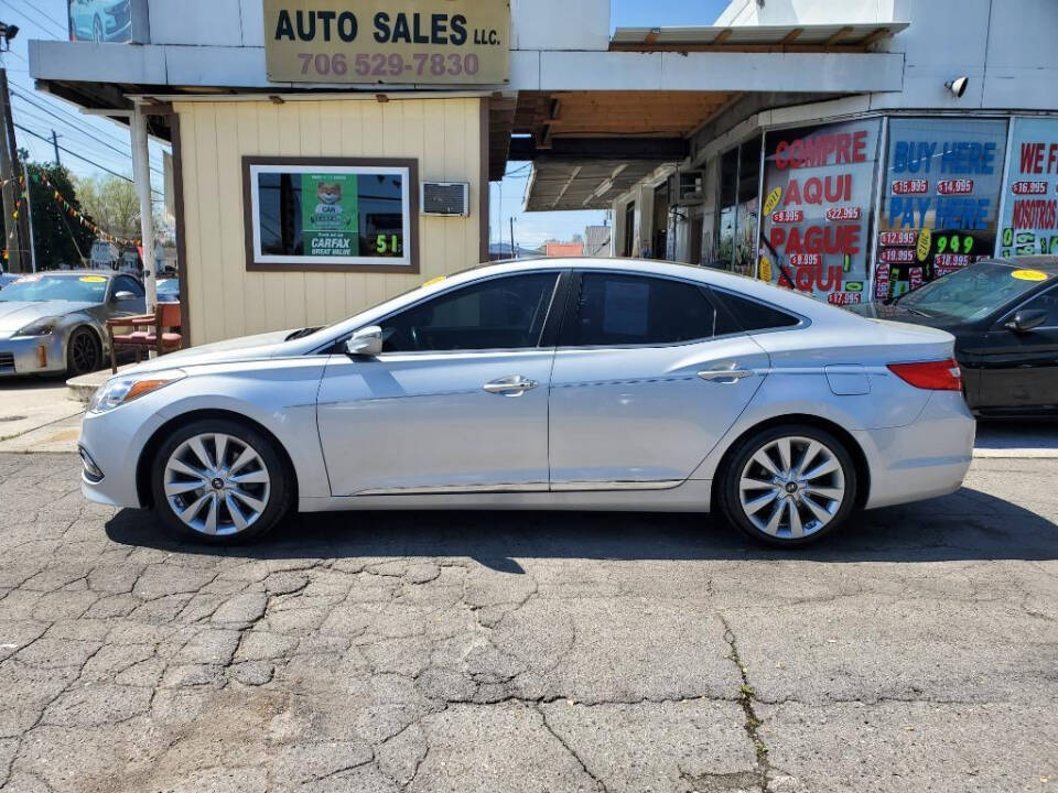 2016 Hyundai Azera for sale at DAGO'S AUTO SALES LLC in Dalton, GA