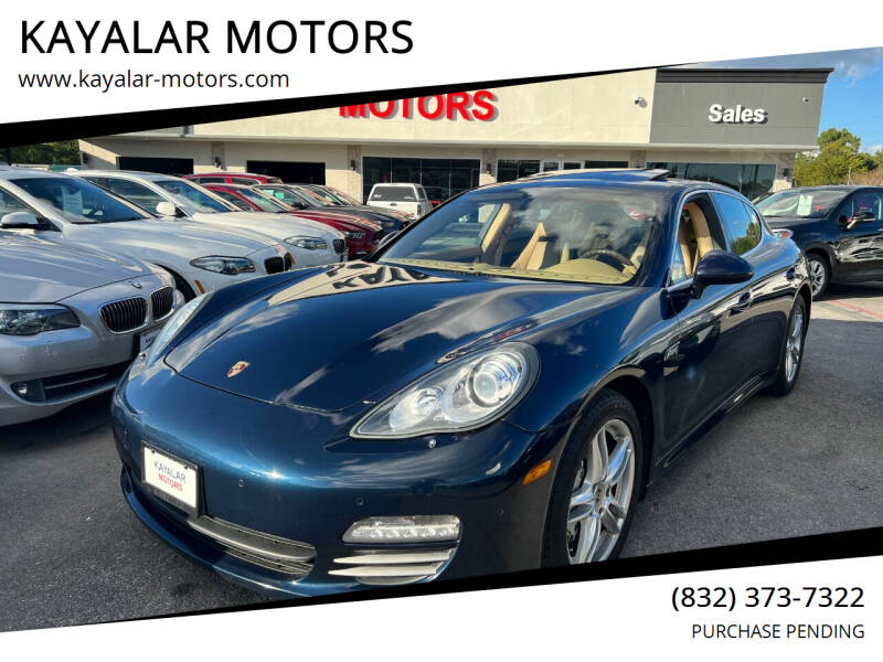 2012 Porsche Panamera for sale at KAYALAR MOTORS in Houston TX