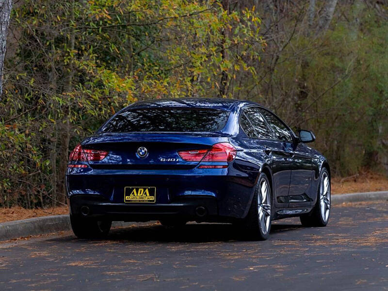 2017 BMW 6 Series 640i Gran Coupe
