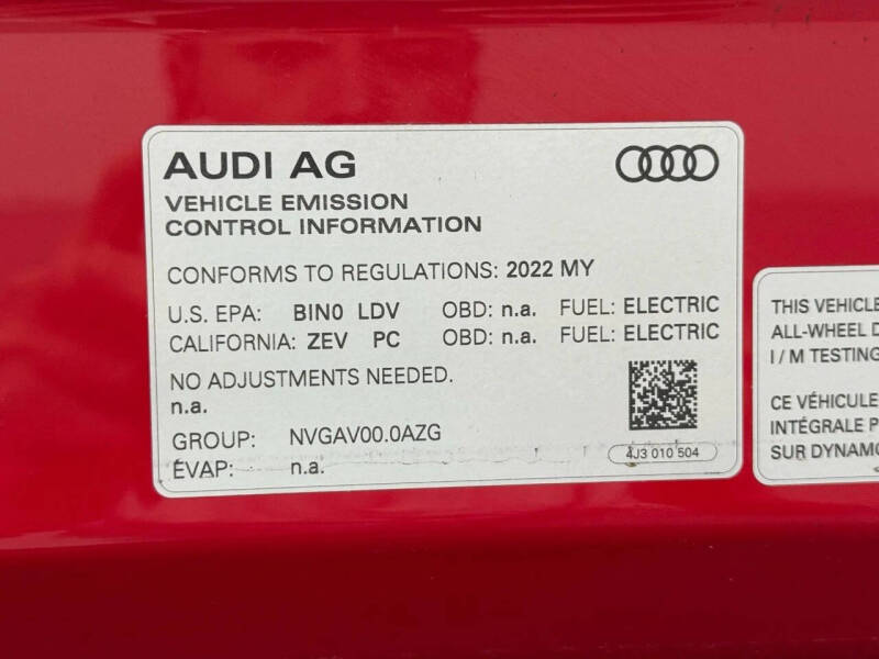 2022 Audi RS e-tron GT quattro