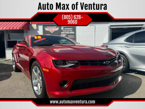 2015 Chevrolet Camaro for sale at Auto Max of Ventura in Ventura CA