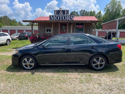 2012 Toyota Camry for sale at E&E Motors in Hattiesburg MS