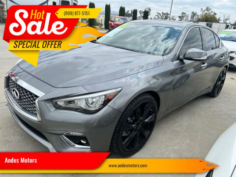 2021 Infiniti Q50 for sale at Andes Motors in Bloomington CA