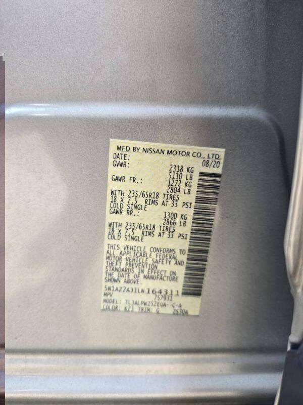 2020 Nissan Murano S