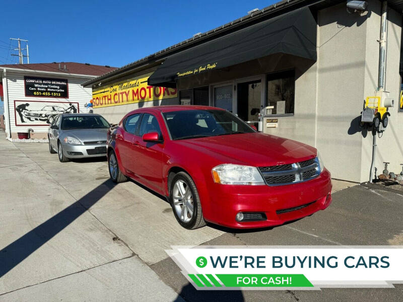 2011 Dodge Avenger for sale at South City Motors Inc in South Saint Paul MN