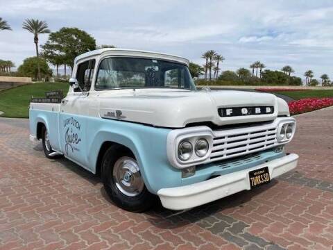 1959 Ford F-100 for sale at Classic Car Deals in Cadillac MI