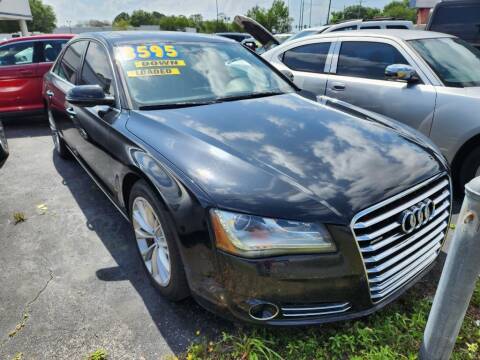 2013 Audi A8 L for sale at Tony's Auto Sales in Jacksonville FL