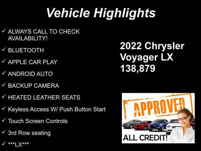 2022 Chrysler Voyager LX