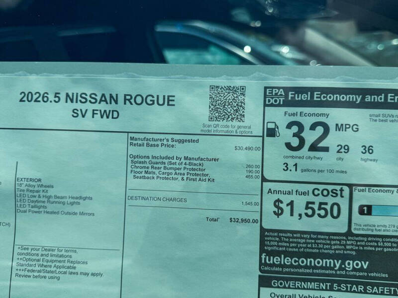 2026 Nissan Rogue SV