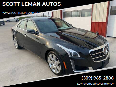 2014 Cadillac CTS for sale at SCOTT LEMAN AUTOS in Goodfield IL