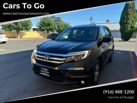 2016 Honda Pilot for sale at Cars To Go in Sacramento CA