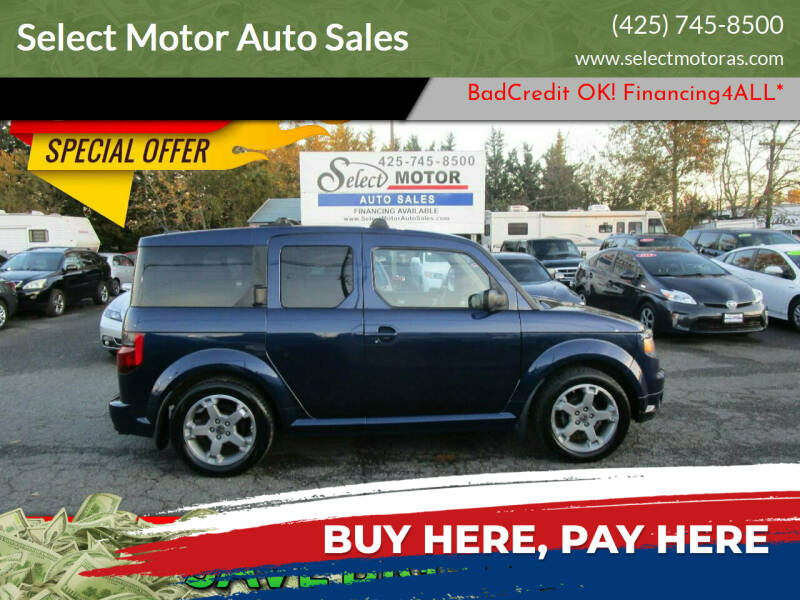 2008 Honda Element for sale at Select Motor Auto Sales in Lynnwood WA