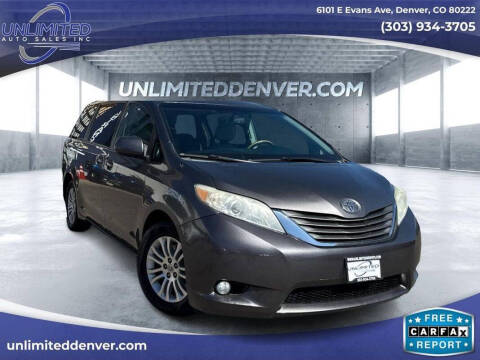 2014 Toyota Sienna for sale at Unlimited Auto Sales in Denver CO