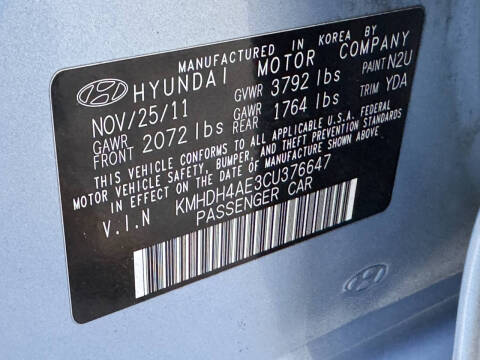 2012 Hyundai Elantra GLS