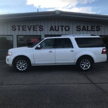 2017 Ford Expedition EL for sale at STEVE'S AUTO SALES INC in Scottsbluff NE