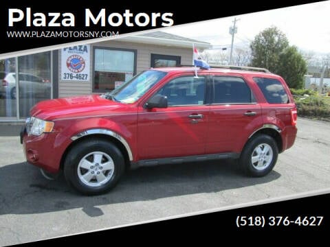 2011 Ford Escape for sale at Plaza Motors in Rensselaer NY