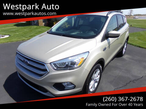 2017 Ford Escape for sale at Westpark Auto in Lagrange IN