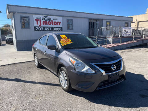 2015 Nissan Versa for sale at TJ Motors in Las Vegas NV