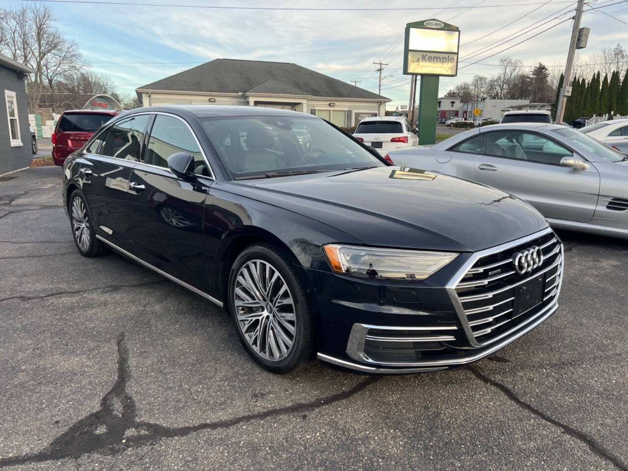 2019 Audi A8 L for sale at James Motors Inc. in East Longmeadow, MA