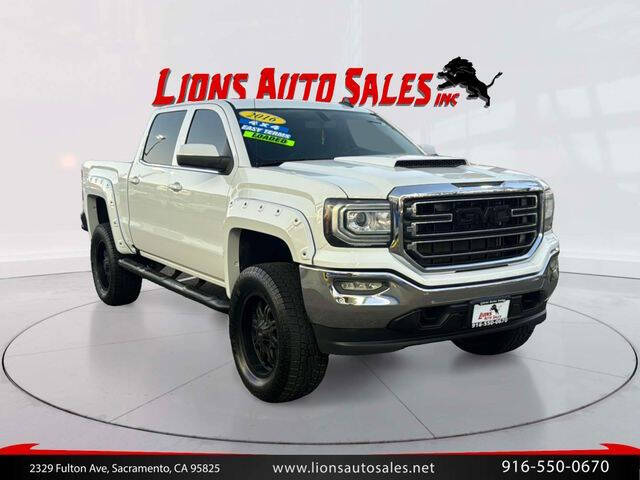2016 GMC Sierra 1500 for sale at LIONS AUTO SALES in Sacramento CA