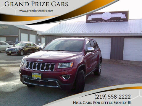 2015 Jeep Grand Cherokee for sale at Grand Prize Cars in Cedar Lake IN