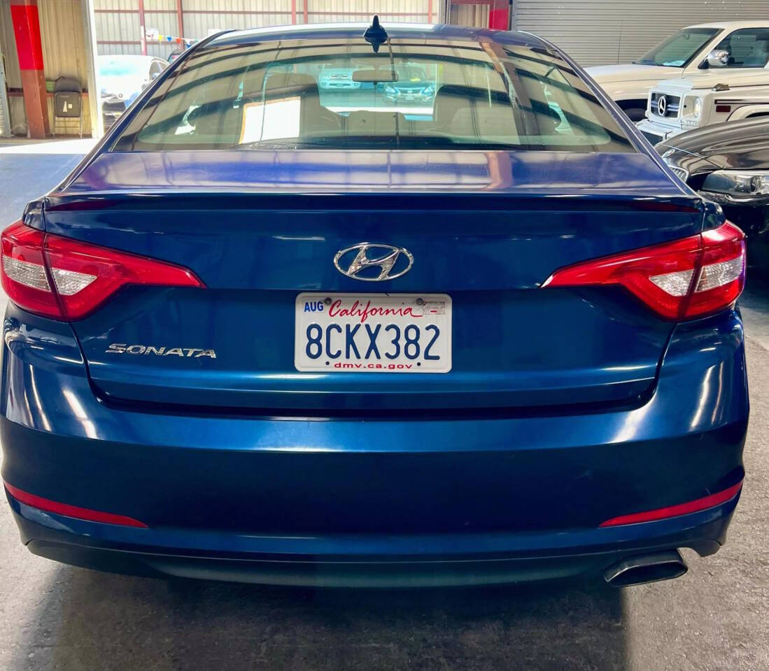 2015 Hyundai SONATA for sale at AUTO-TECH in WEST SACRAMENTO, CA