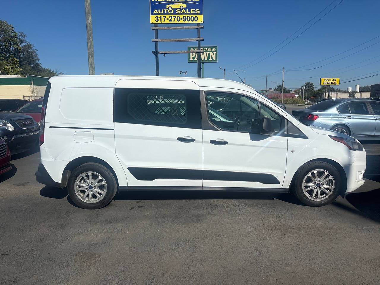 2019 Ford Transit Connect for sale at HEARTLAND AUTO SALES in Indianapolis, IN