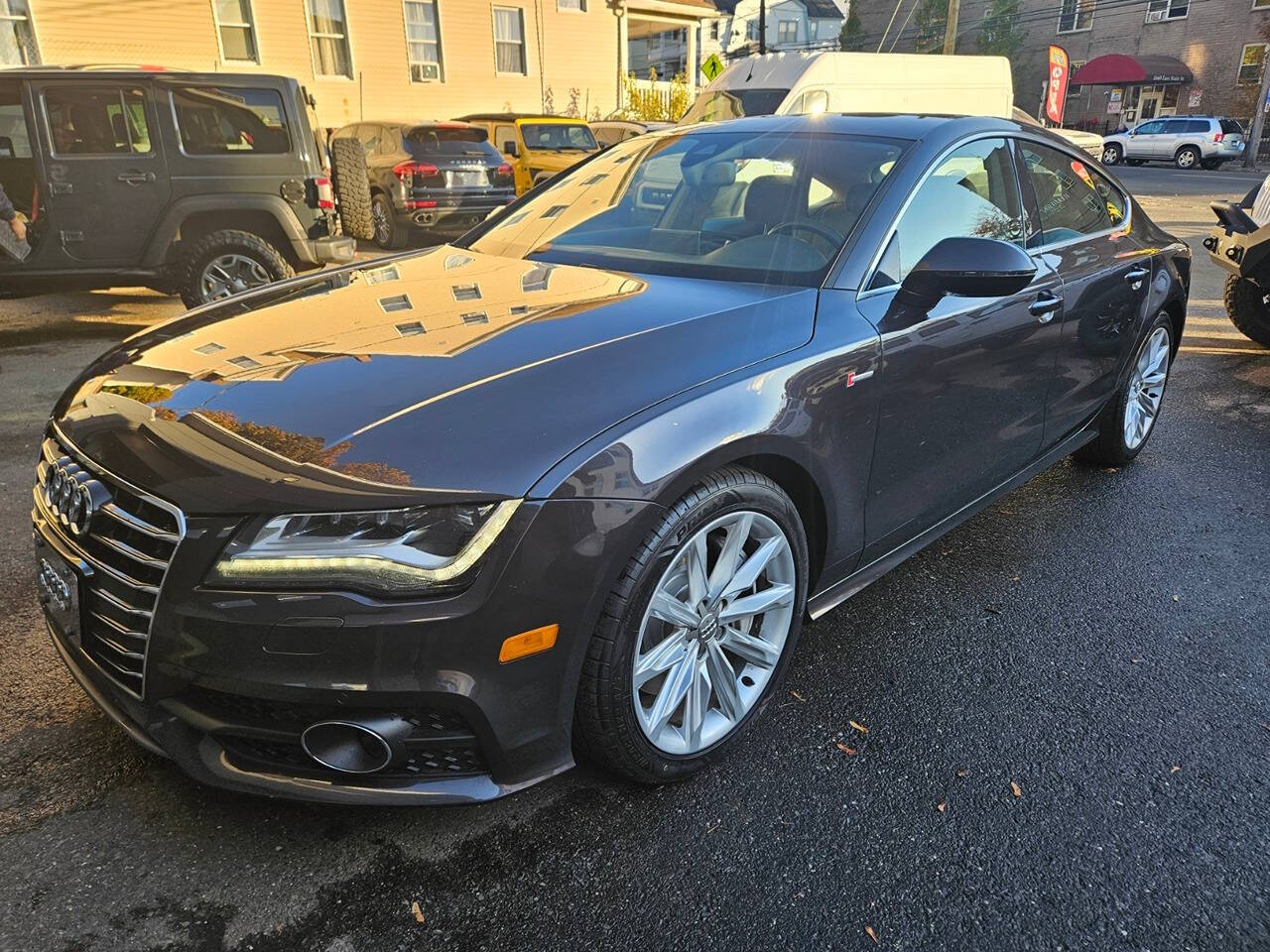 2014 Audi A7 for sale at RENOS AUTO SALES LLC in Waterbury, CT