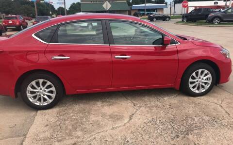 2018 Nissan Sentra for sale at Pioneer Auto in Ponca City OK