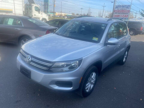 2016 Volkswagen Tiguan for sale at Auto Outlet of Ewing in Ewing NJ