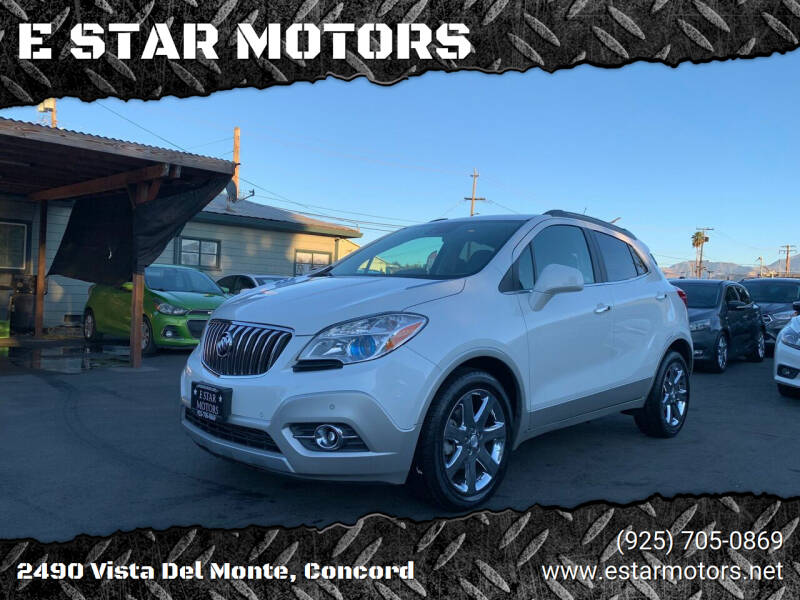 2013 Buick Encore for sale at E STAR MOTORS in Concord CA