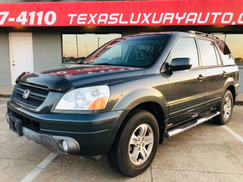 2005 Honda Pilot for sale at Texas Luxury Auto in Cedar Hill TX
