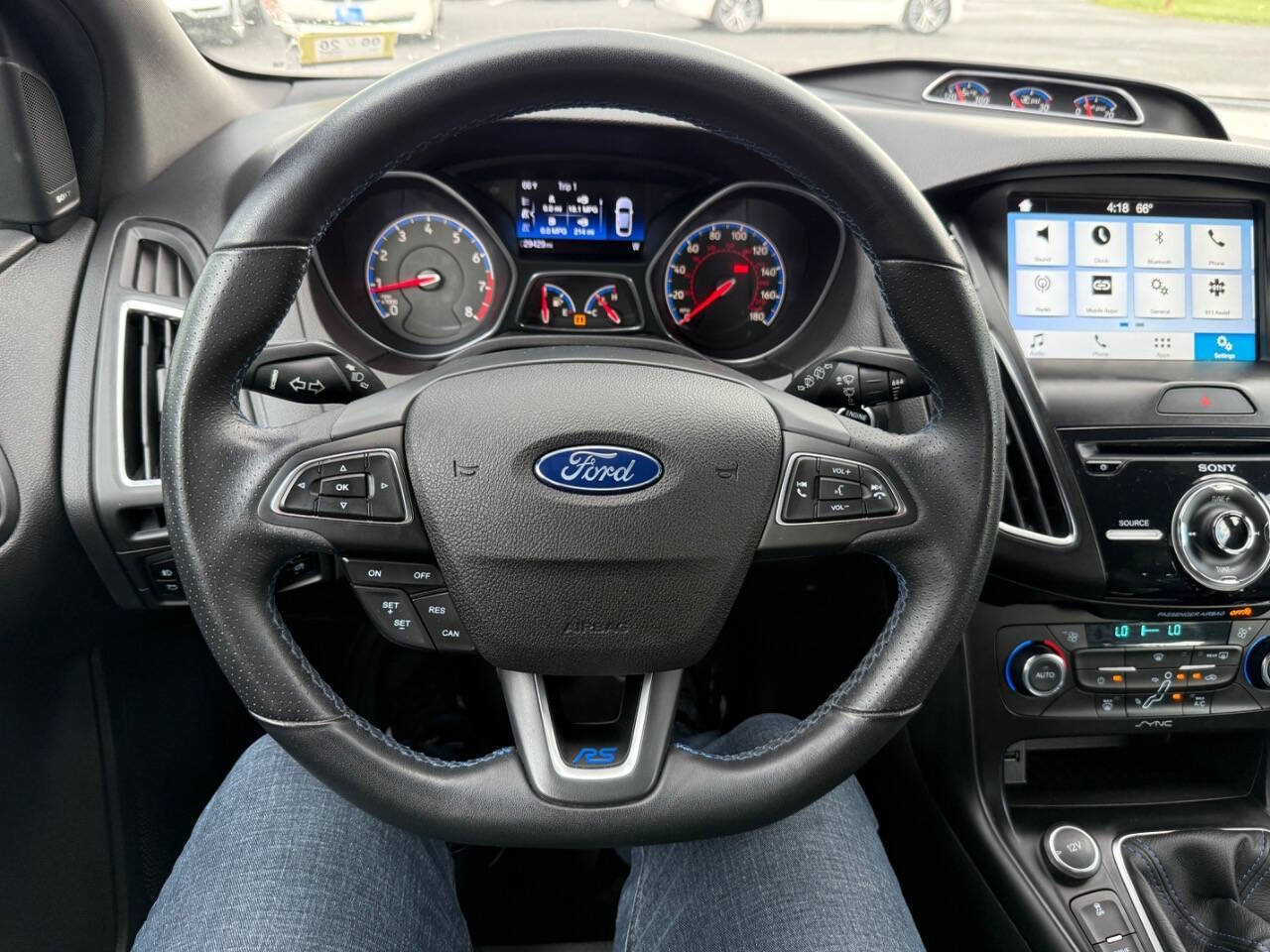 White 2017 Ford Focus RS AWD RS 4dr Hatchback 25