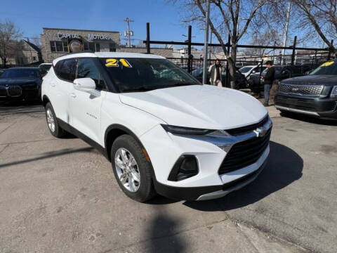 2021 Chevrolet Blazer for sale at Capital Motors Credit, Inc. in Chicago IL