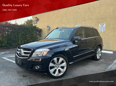 2010 Mercedes-Benz GLK for sale at Quality Luxury Cars in North Miami FL