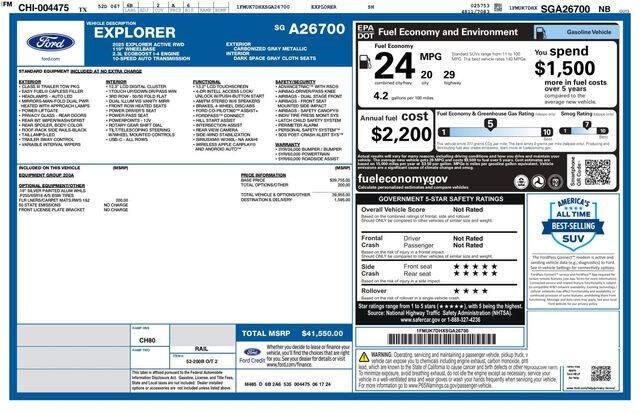 2025 Ford Explorer Active