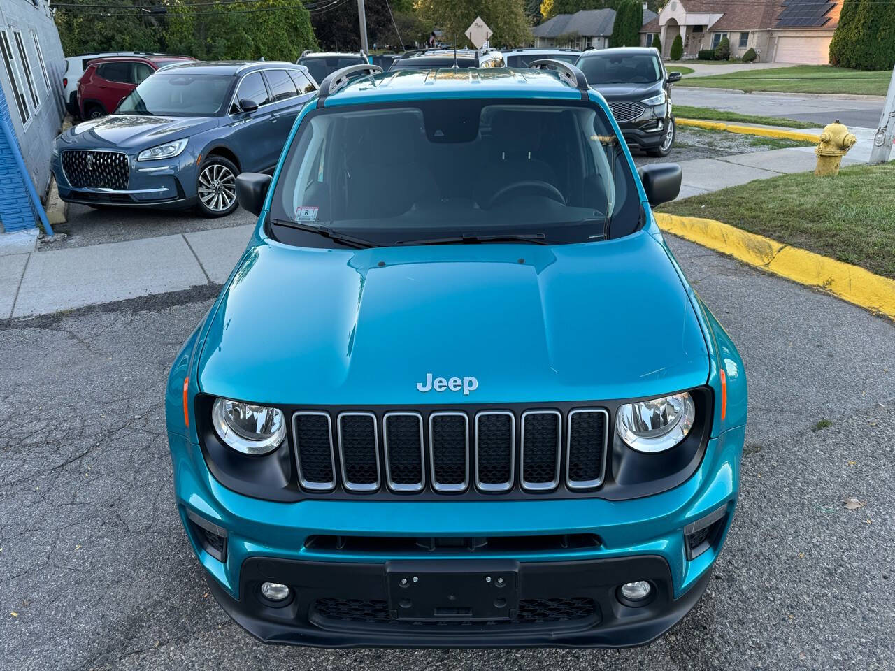 2022 Jeep Renegade for sale at ONE PRICE AUTO in Mount Clemens, MI