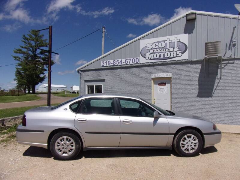 2004 Chevrolet Impala for sale at SCOTT FAMILY MOTORS in Springville IA