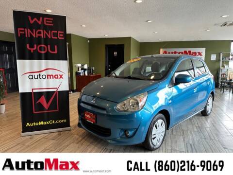 2014 Mitsubishi Mirage for sale at AutoMax in West Hartford CT